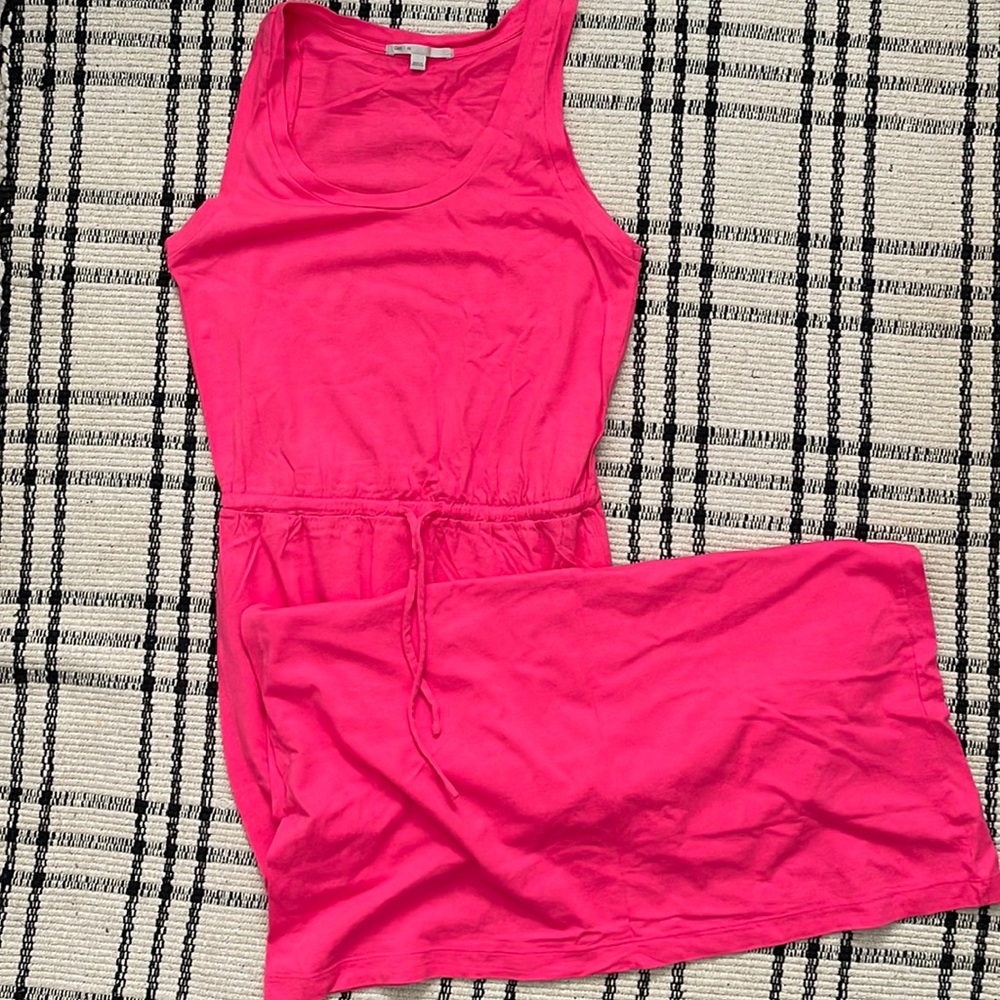 Pink maxi dress